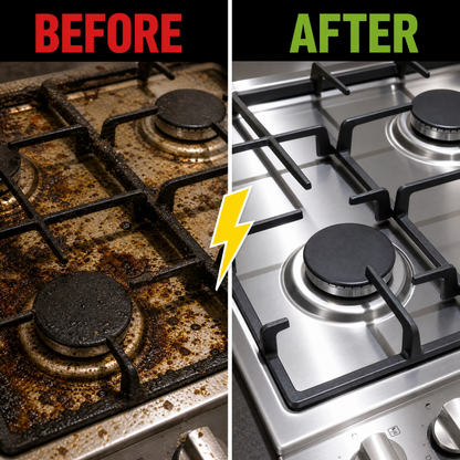 Powerful Kitchen Degreaser Spray Bottle – Fast Acting Grease Remover