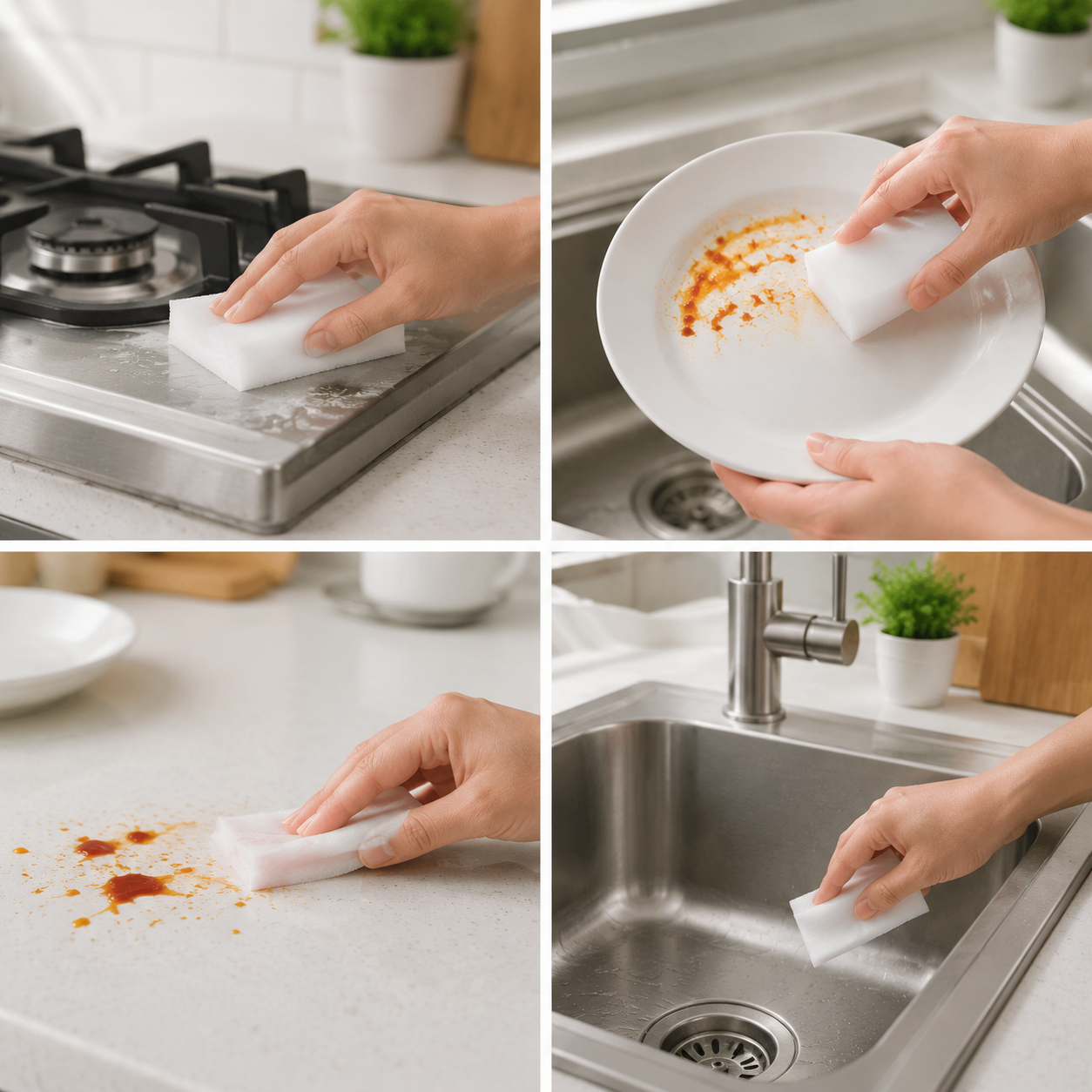 Magic Eraser Sponge – Deep Cleaning Without Effort