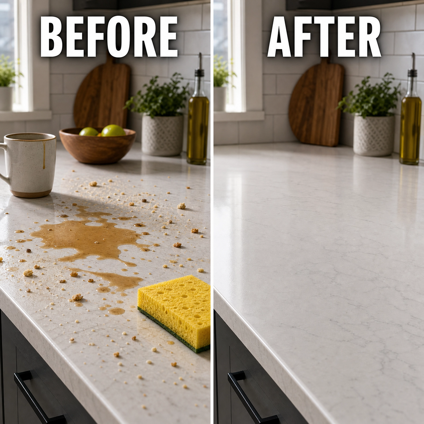 Dual-Sided Kitchen Cleaning Sponge – Heavy Duty Scrub & Absorbent Dish Sponge for Cookware, Sink & Countertops