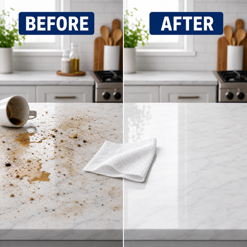 Kitchen Disinfecting Wipes – 75 Count, Lemon Scent