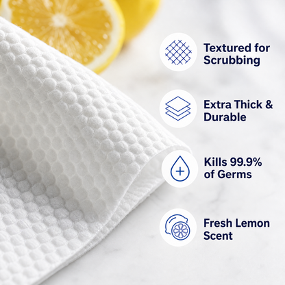 Kitchen Disinfecting Wipes – 75 Count, Lemon Scent