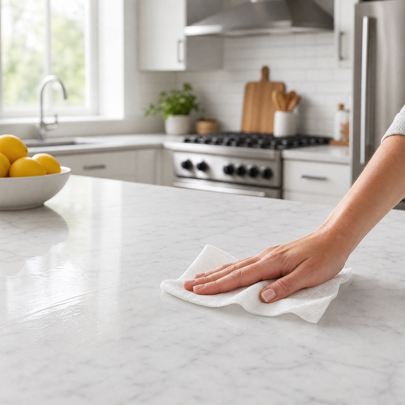 Kitchen Disinfecting Wipes – 75 Count, Lemon Scent